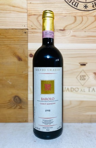 1998 silvio grasso barolo - 1998, grasso,