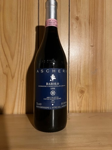 Bottiglia ascheri barolo - ascheri, 1998
