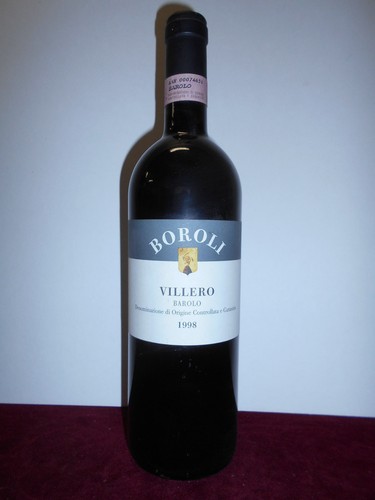 1998 boroli barolo villero - boroli,