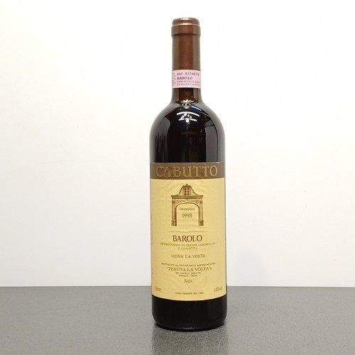 Barolo cabutto 1998 vigna - cabutto,